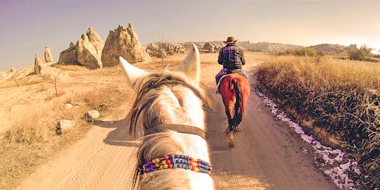 Cappadocia valleys 2-hour horseback ride experience